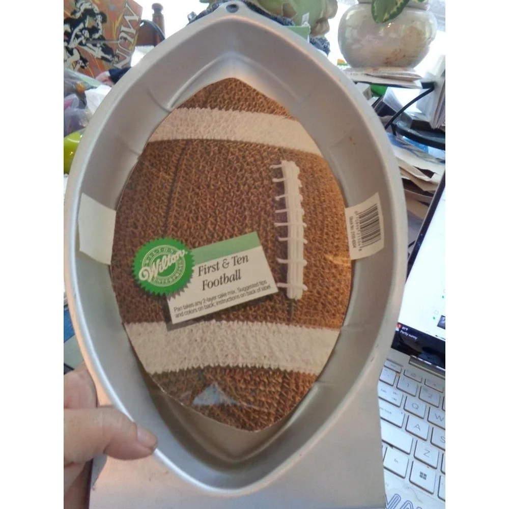 Wilton First & Ten Football Aluminum Cake Pan